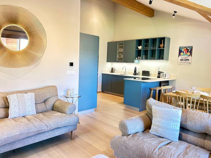 Chalet voor 6 personen, met balkon in Les Gets