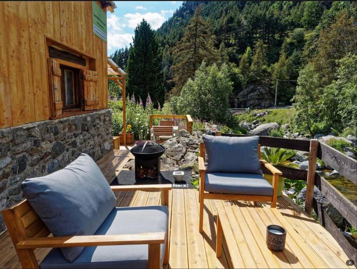 Chalet pour 2 personnes, avec jardin en Provence-Alpes-Côte d'Azur