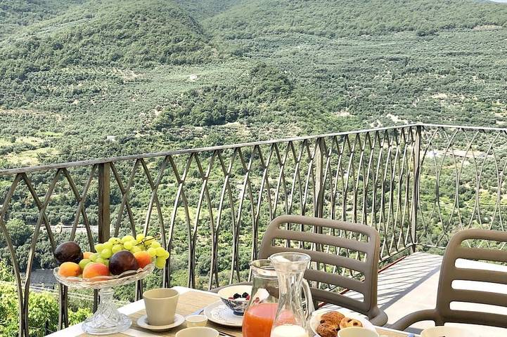 Ferienhaus für 5 Personen, mit Balkon