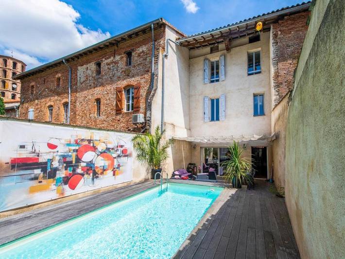 Location de vacances pour 6 personnes, avec terrasse et piscine à Buzet-sur-Tarn - 2