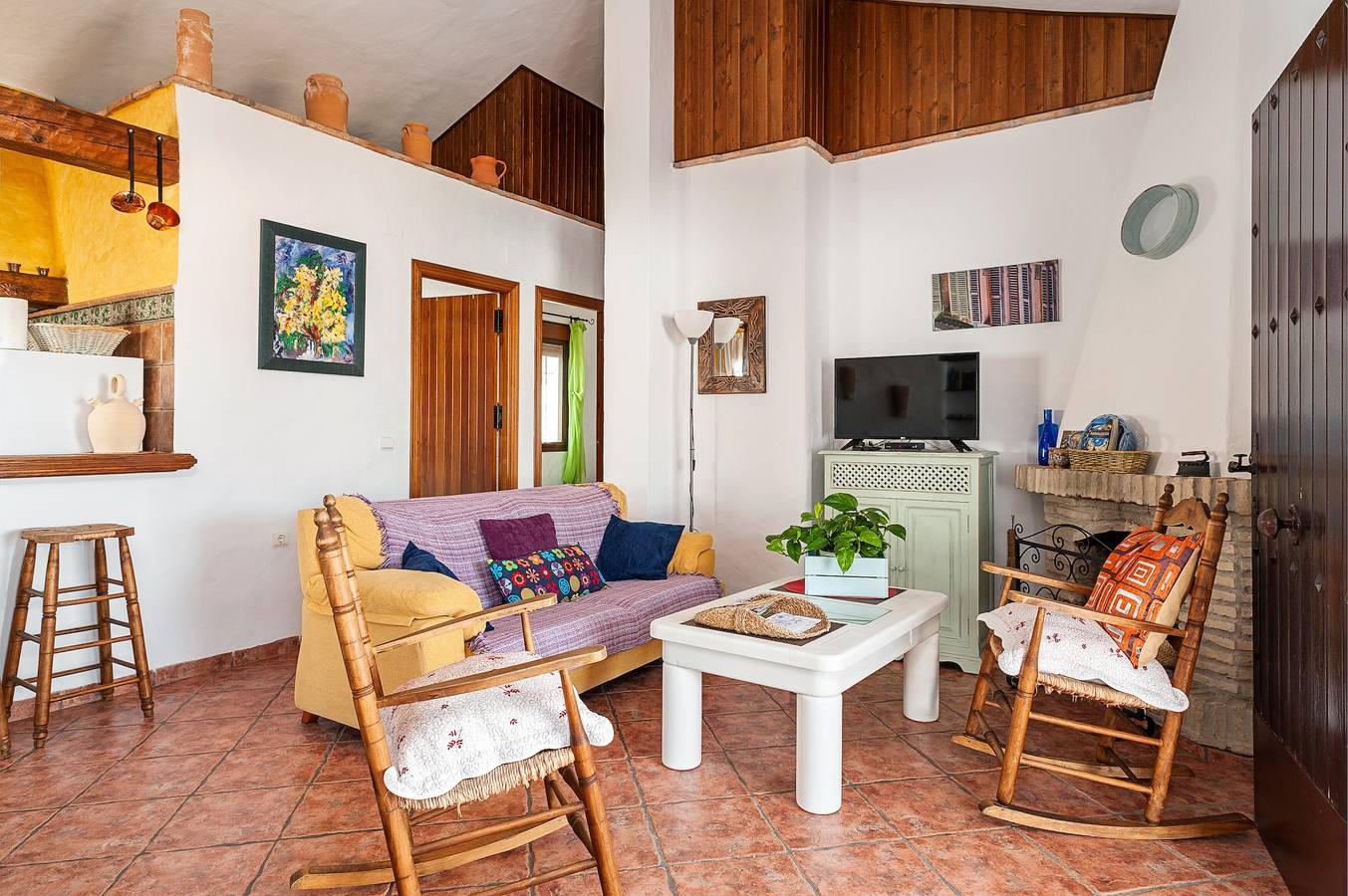 Casa Andaluza con amplio jardín, terraza, Wi-Fi y aire acondicionado in Conil de la Frontera, Costa de la Luz