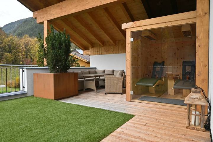 Ferienwohnung für 6 Personen, mit Balkon und Terrasse sowie Garten und Sauna in Biberwier - 4