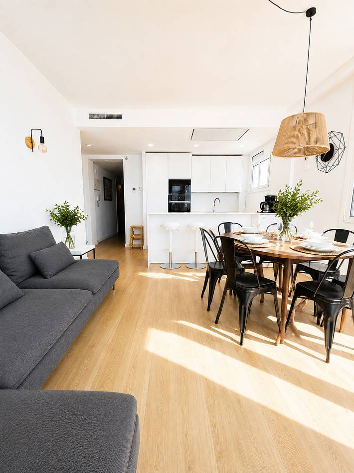 Apartamento entero, Apartamento de vacaciones para 5 personas con balcón in Sitges, Garraf