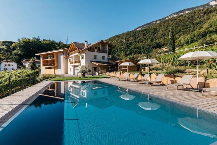Ferienwohnung für 2 Personen, mit Garten und Pool sowie Ausblick - 1
