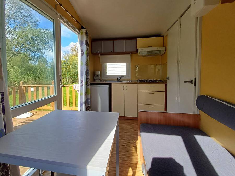 Camping des Cygnes - Mobilhome 2 personnes - Cottage Ibiza in Amiens, Région d'Amiens