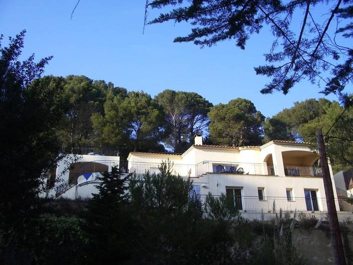 Villa voor 8 personen, with Balkon and Terras as well as Zwembad and Uitzicht in Sa Riera
