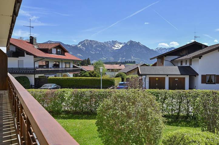 Ferienwohnung für 6 Personen, mit Balkon und Ausblick in Bolsterlang - 2