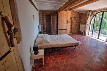 Gîte pour 4 personnes, avec jardin ainsi que piscine et terrasse à Fitou