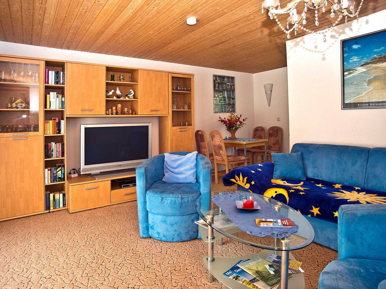 Ganze Ferienwohnung, Ferienwohnungen Christine Braun Wieck/Darß - Ferienwohnung mit Balkon in Wieck am Darß, Fischland - Darß - Zingst
