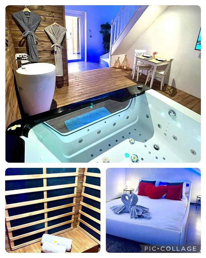 Maison de vacances pour 4 personnes, avec sauna