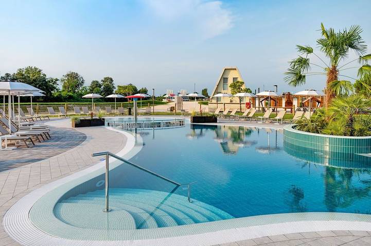 Ferienhaus für 6 Personen, mit Pool und Garten, mit Haustier in Lignano Sabbiadoro