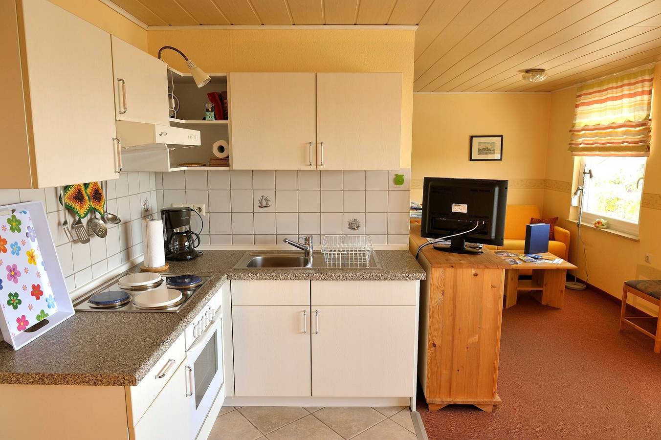 Ganze Wohnung, Ferienwohnung '1, 53qm, Balkon' mit Gemeinschaftspool, gemeinsamer Terrasse und Wi-Fi in Wasserburg (Bodensee), Bayerisch Schwaben