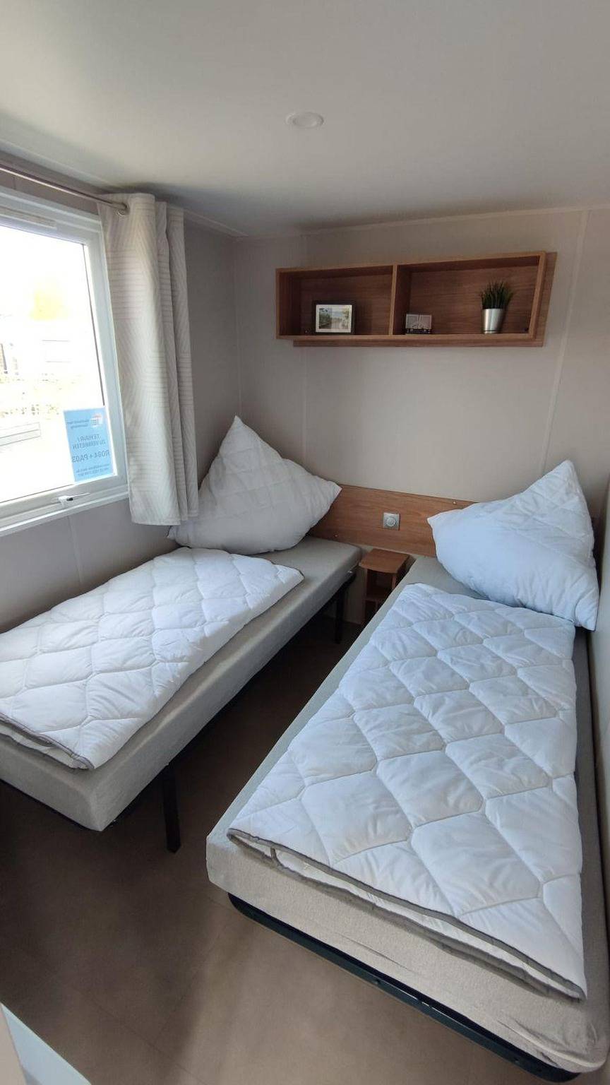 Ganze Ferienwohnung, Mobilheim Herz Lauwersoog - Chalet Pampusplaat 03 in Lauwersmeer, Niederländische Nordsee