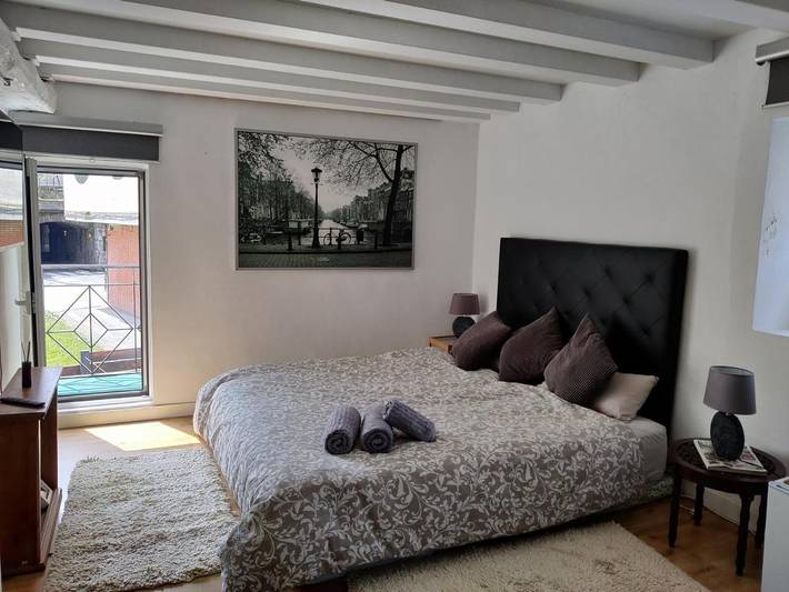 Ferienwohnung für 2 Personen, mit Balkon und Terrasse sowie Garten und Ausblick in Bilbao - 4