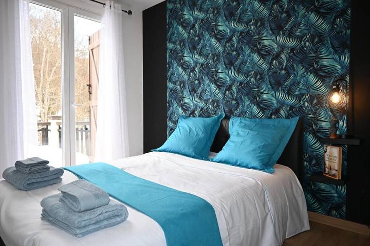 Location de vacances pour 8 personnes, avec jardin à Ascou