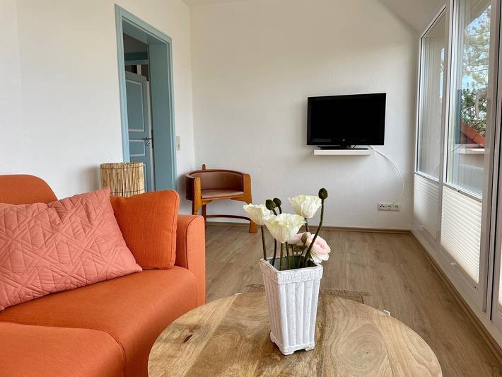 Ferienwohnung für 2 Personen, mit Meerblick und Balkon in Wittdün - 4