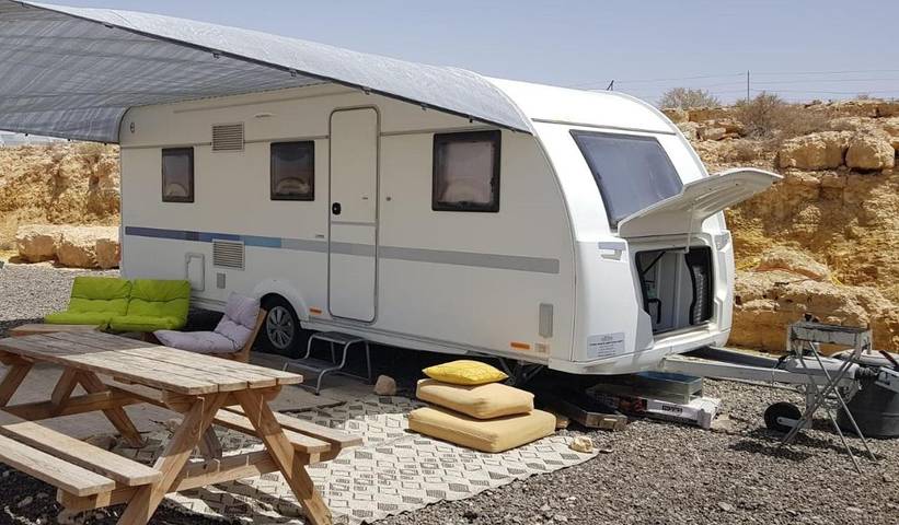Camping pour 6 personnes, avec vue et jardin - 1