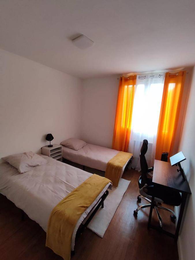Appartement de vacances pour 6 personnes, avec jardin et vue