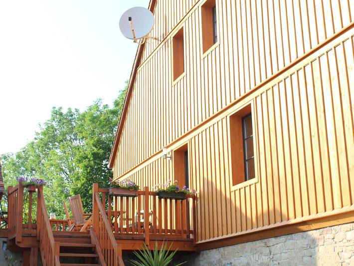 Bauernhaus für 4 Personen, mit Terrasse in Saale-Unstrut