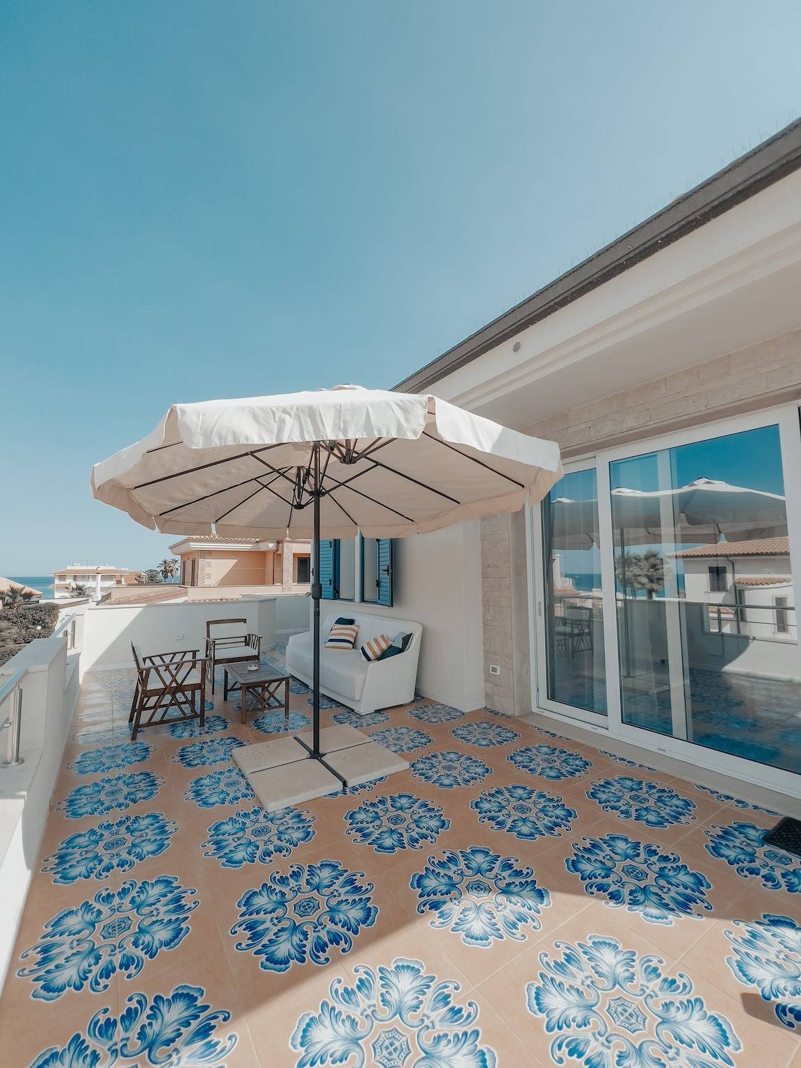 Casa vacacional “Misalmar Superior” con vistas al mar, terrazas y Wi-Fi in Municipio de Noto, Provincia de Siracusa