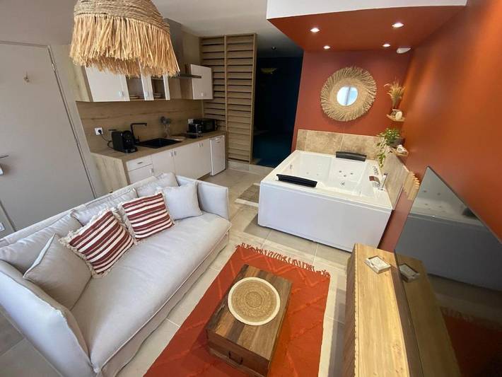 Appartement de vacances pour 2 personnes, avec jacuzzi à Saint-Omer