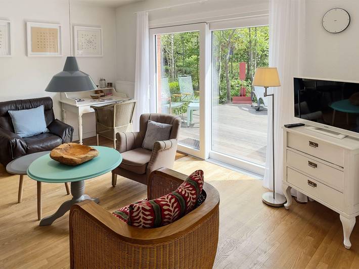 Ferienhaus für 6 Personen, mit Terrasse und Garten sowie Sauna auf Amrum