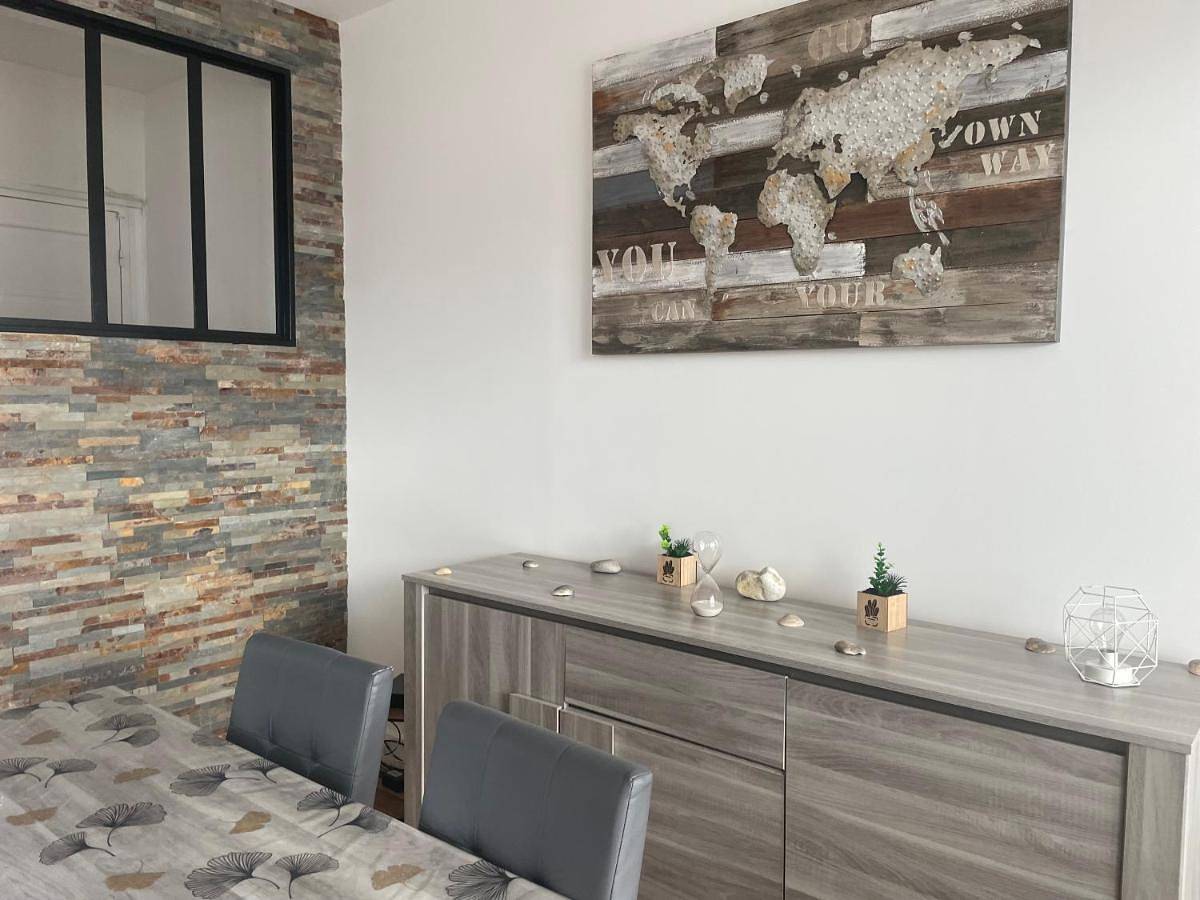 Appartement entier, Jaurès-Pilier rouge/App spacieux/3 chambres/6 pers in Brest, Région de Brest