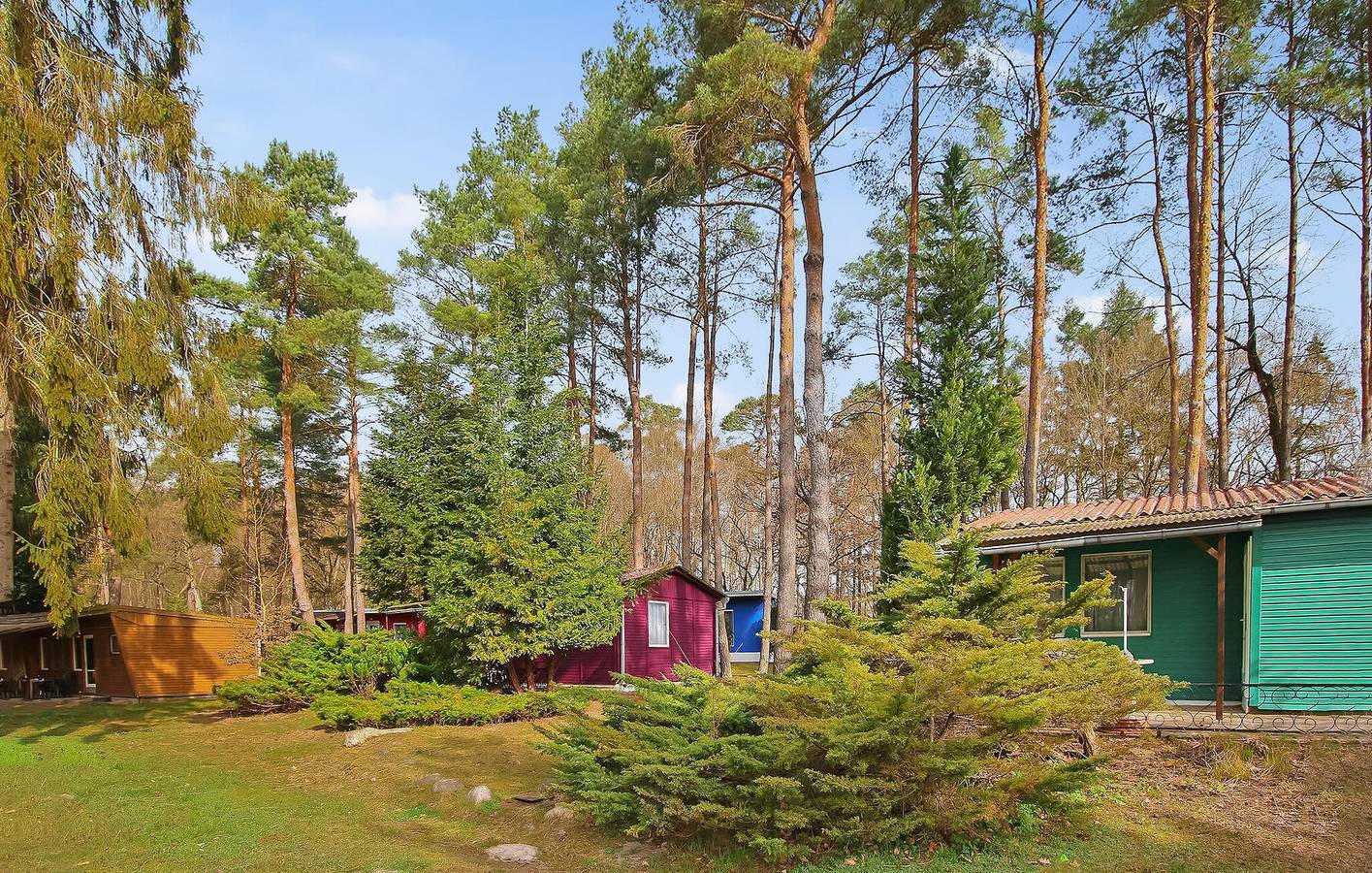 Seeterrassen-Apartment mit Parkplatz, Küche und Internet in Rheinsberger See, Rheinsberg
