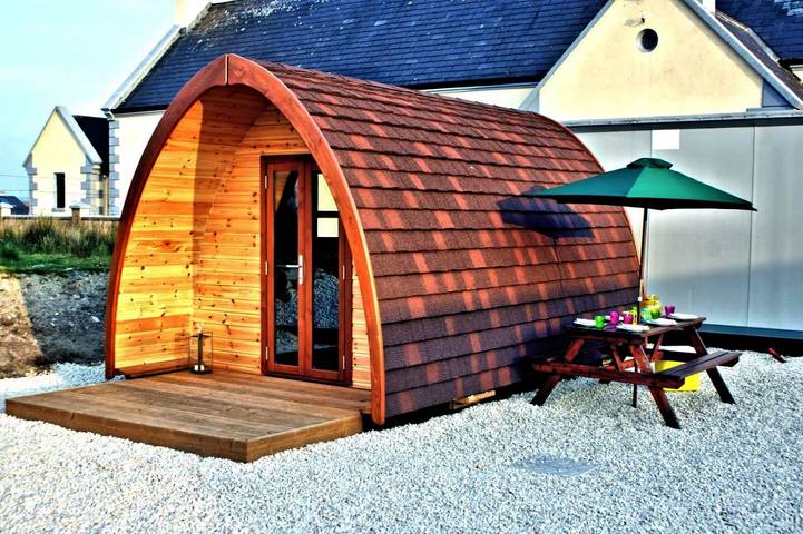 Glamping for 2 people, with Terrace and Garden in County Mayo