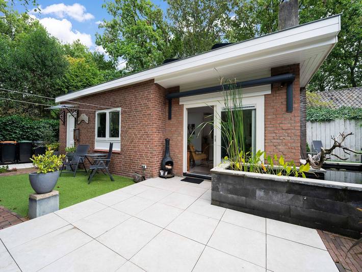 Ferienhaus für 4 Personen, mit Terrasse und Garten sowie Sauna