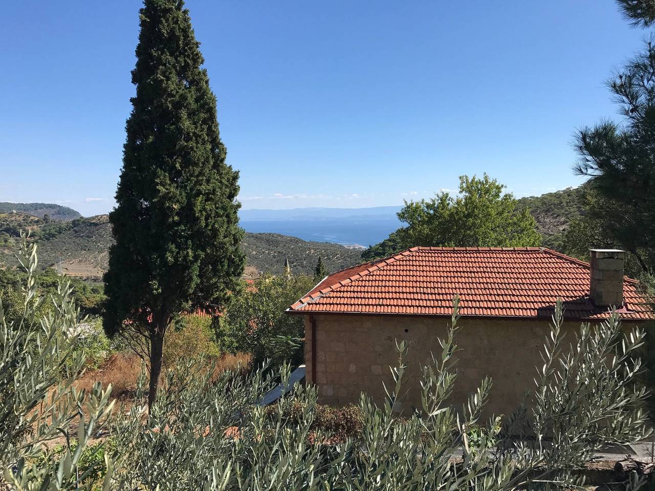 Villa voor 7 personen met balkon/terras in Ayvacık, Turkse Egeïsche Zee