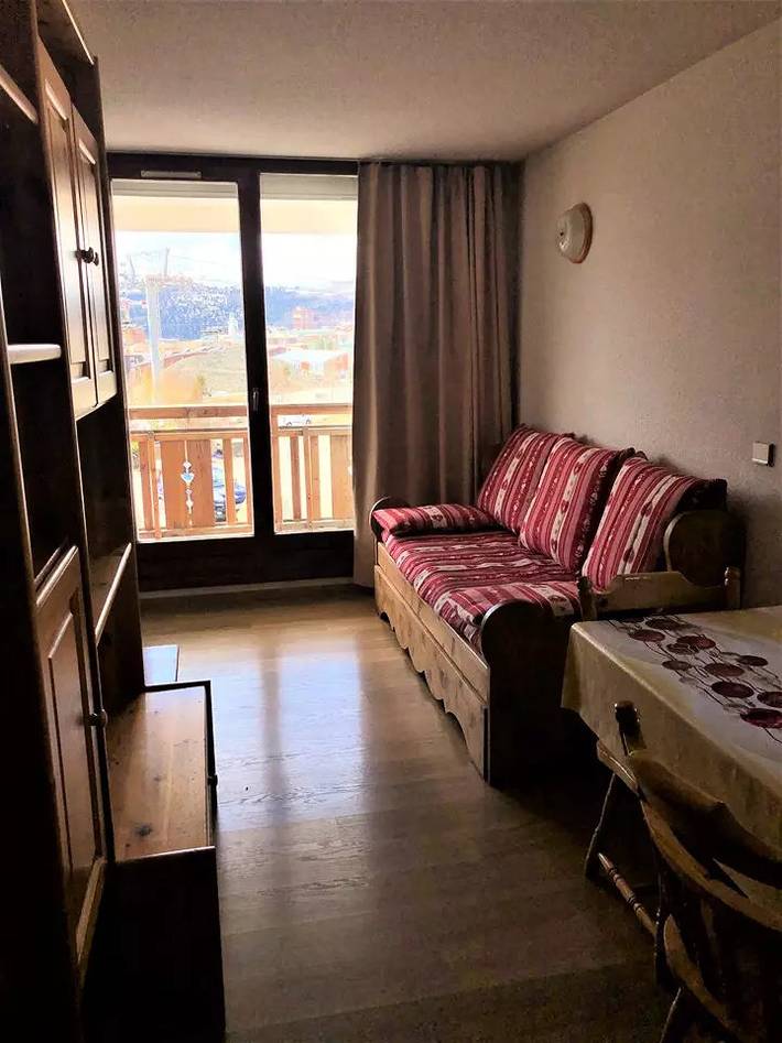 Vakantiewoning voor 4 personen, met Balkon en Uitzicht in Huez