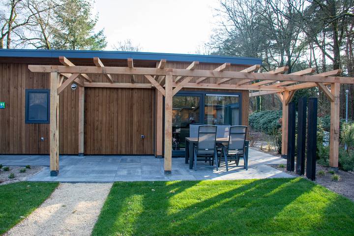 Lodge für 4 Personen, mit Sauna und Garten - 1