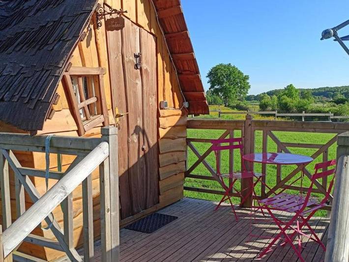 Maison de vacances pour 2 personnes, avec jardin et jacuzzi