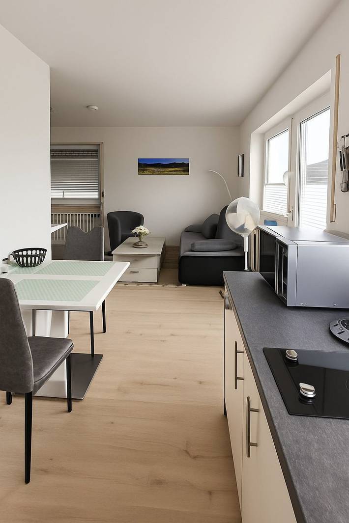 Ferienwohnung für 2 Personen, mit Balkon in Friedrichshafen