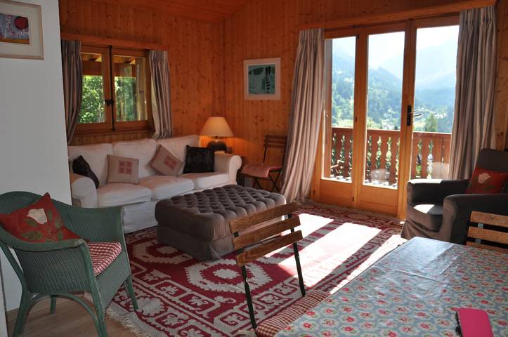 Gîte pour 6 personnes, avec Balcon et Balcon/Terrasse à Gryon