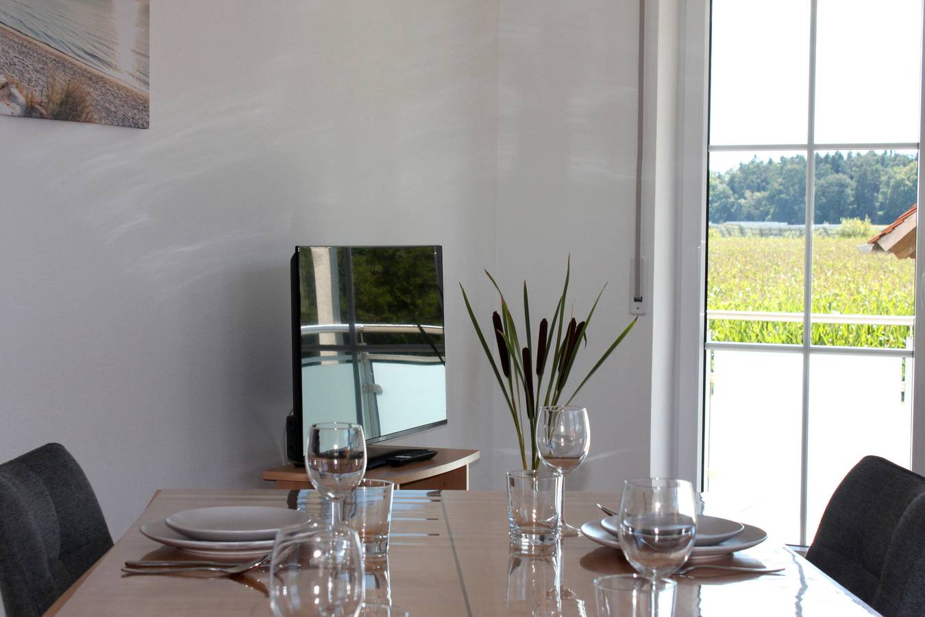 Ganze Wohnung, Ferienwohnung 'Lichtblick' mit Balkon und Wi-Fi in Merkendorf, Romantische Straße