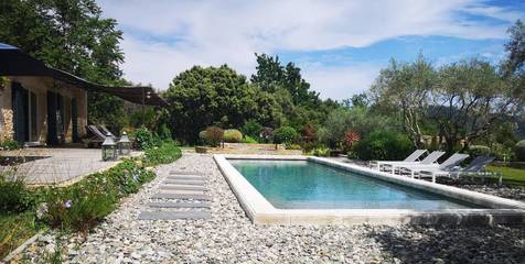 Maison d’hôte pour 4 personnes, avec jardin et bassin pour enfant ainsi que piscine et vue à La Cadière-d'Azur