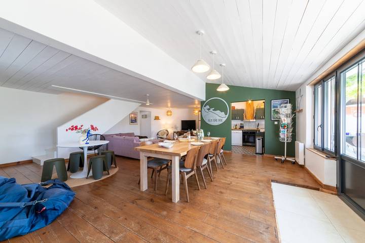 Location de vacances pour 10 personnes, avec Jardin à Les Portes-en-Ré - 2