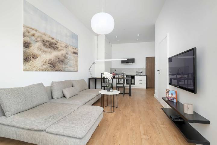 Apartament wakacyjny dla 2 osób, z balkon i ogród, Dla rodziny w Dębniki