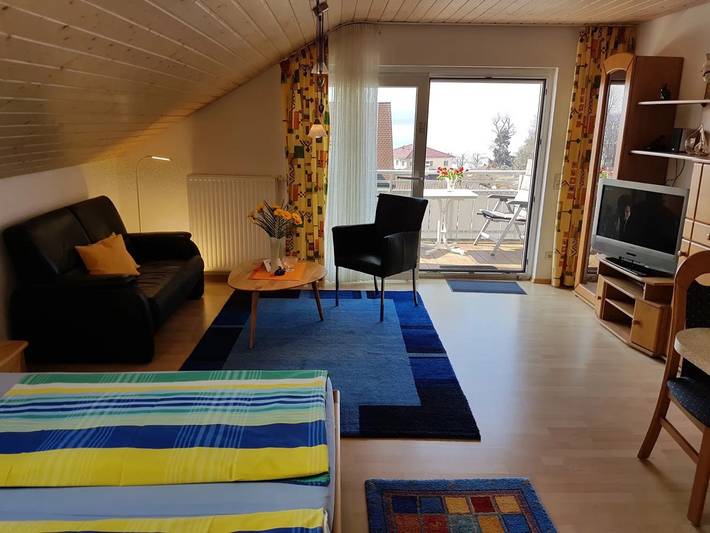 Ferienwohnung für 2 Personen, mit Balkon und Seeblick in Unteruhldingen - 2