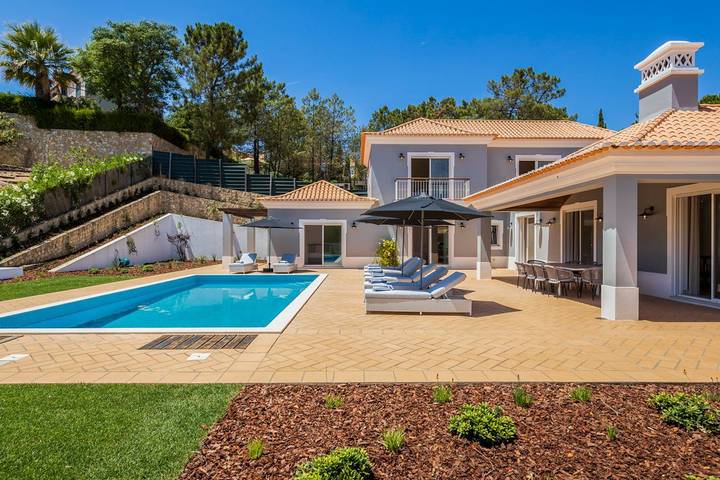 Casa de férias para 10 pessoas, com terraço e jardim em Praia de Faro