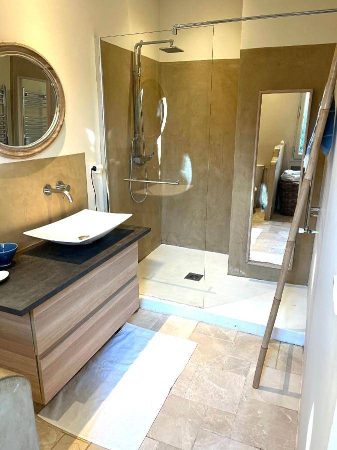 Location de vacances pour 10 personnes, avec vue ainsi que piscine et jardin, animaux acceptés à Eygalières - 3