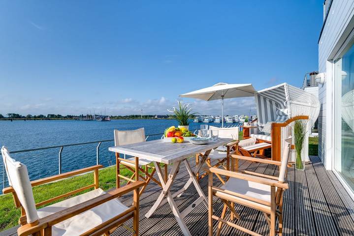 Ferienwohnung für 4 Personen, mit Terrasse und Garten in Schlei
