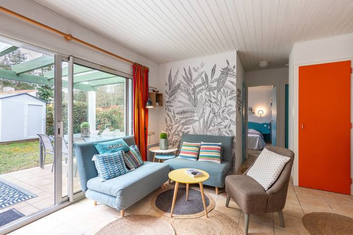 Maison de vacances pour 4 personnes, avec terrasse et jardin