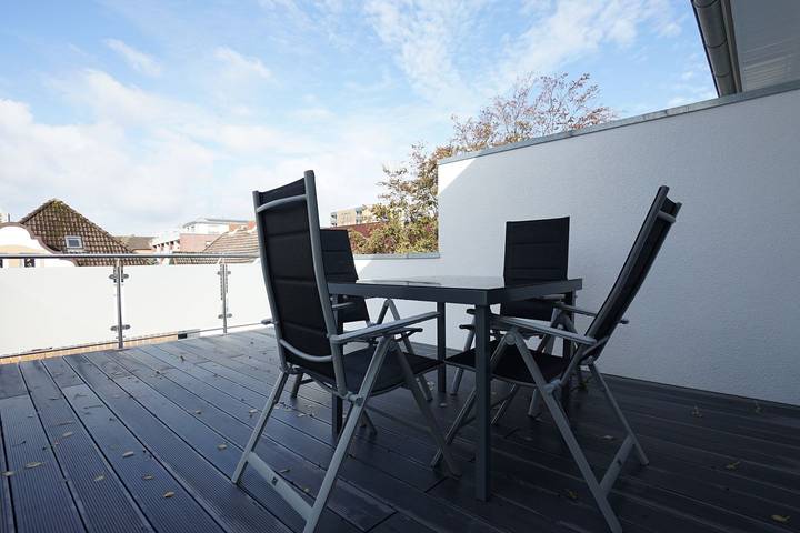 Ganze Wohnung, Penthouse am Deich in zentraler Lage in Hafen Büsum, Büsum