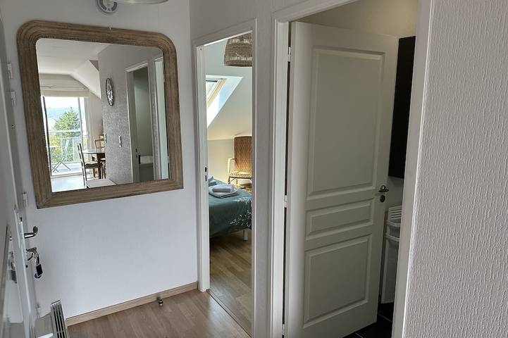 Appartement entier, Appartement vue mer 🌊 exposé sud ☀️à Carantec in Carantec, Ceinture Dorée