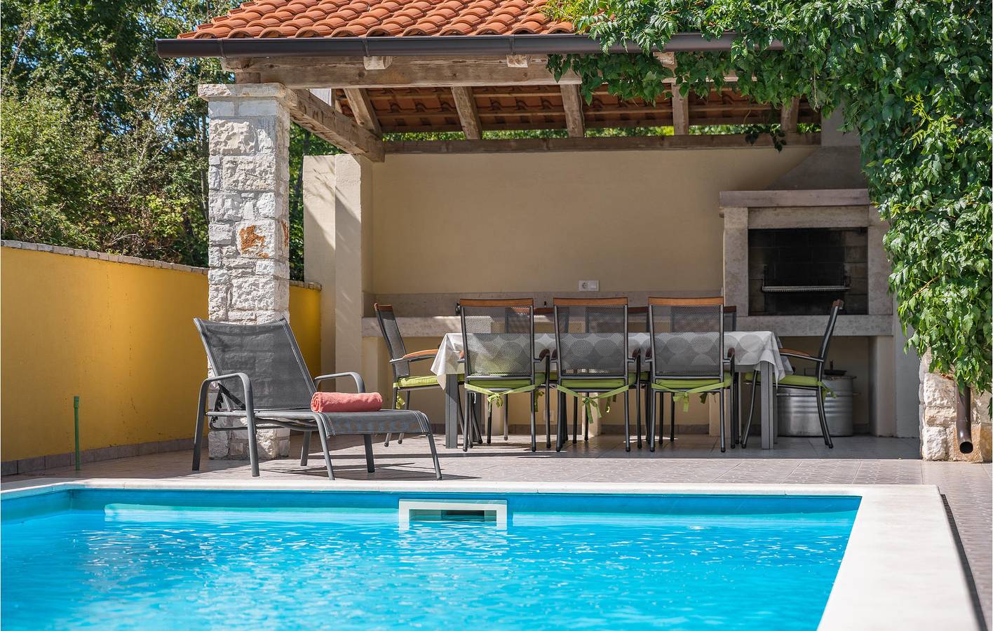 Ferienhaus für 9 Personen mit Terrasse in Tar-Vabriga, Porec und Umgebung