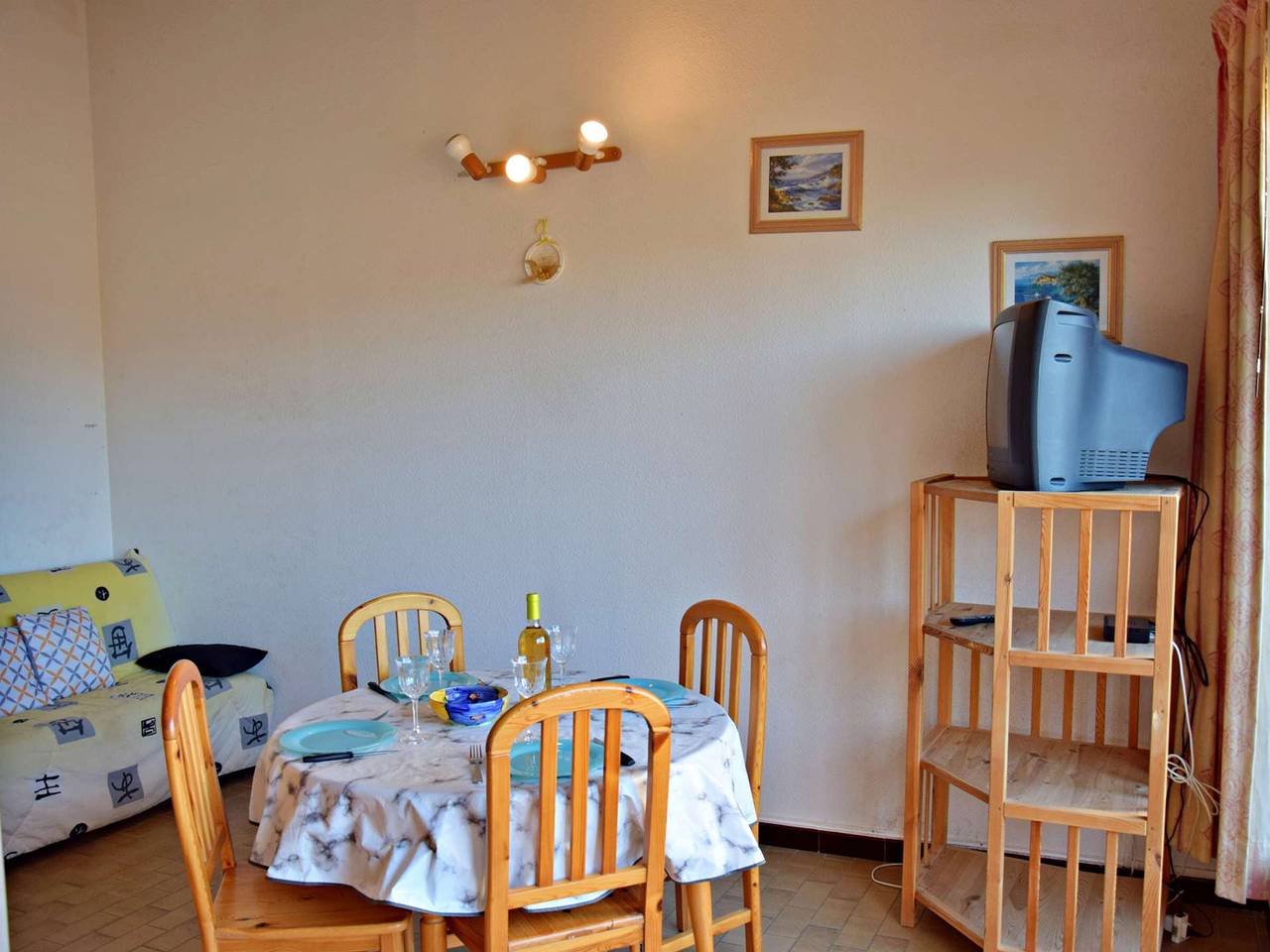 Ganze Wohnung, Apartment für 4 Personen mit Meerblick und Parkplatz, Haustiere erlaubt in Marseillan-Plage, Marseillan