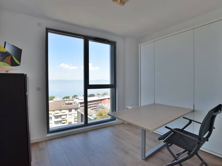 Appartement entier, Duplex moderne, vue panoramique - 6 pers. in Évian-les-Bains, Région de Thonon-les-Bains